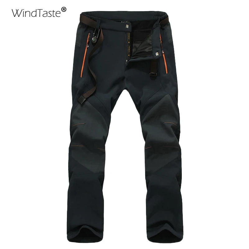 WindTaste hombres de senderismo invierno nueva impermeable al aire libre Trekking Camping escalada esquí Softshell polar macho pantalones KA026 WindTaste hombres de senderismo invierno nueva impermeable al aire libre Trekking Camping escalada esquí Softshell polar macho pantalones KA026