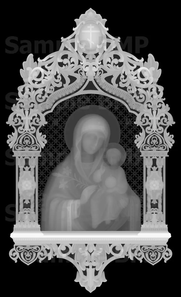 Super Icona Neuvyadaemy Svet 3d model for cnc in BMP file format Picture STL_1533_bmp | Инструменты