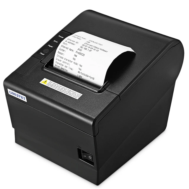 Best Price GOOJPRT JP80H - UE 80mm Potable Thermal Printers Thermal Desktop Printer with Network Port