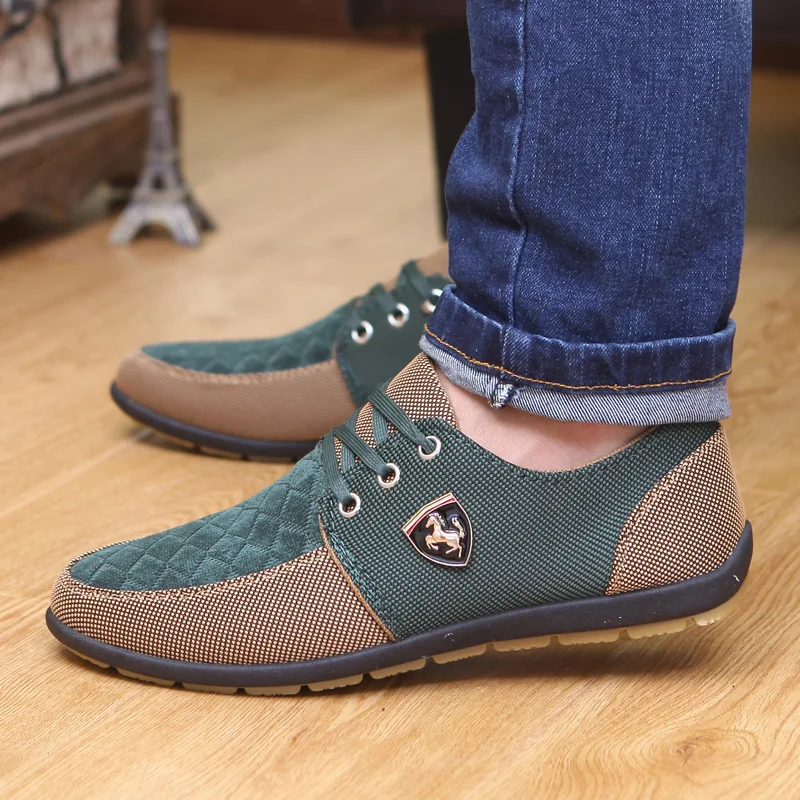 

Men Vulcanize Shoes 2019 NEW Men Canvas Shoes Breathable Man Casual Shoes Designer Sneakers Men Loafers Slip-on Male Shoes