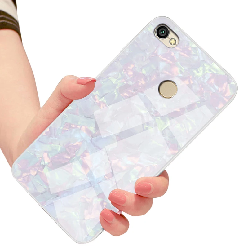 KaiNuEn 2 в 1 Coque чехол для xiomi Xiaomi Redmi 4x 4 x блеск Pc + силиконовый на телефон сзади