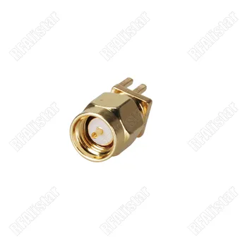 

100 Pieces SMA Male End Launch PCB Mount RF Plug Connector