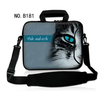

Coolest Cat Eye Laptop Notebook Shoulder Bag Case Cover Computer PC w/handle For ThinkPad HP DELL SONY Asus