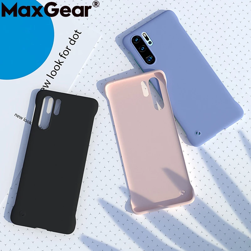 Роскошный безрамный чехол для Huawei P20 Pro P30 Lite Honor 8X Mate 20 Nova 3 3i 3E 4 4E 5 5E тонкий жесткий