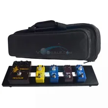 AZOR-pédale d'effets de guitare AB-101, en alliage d'aluminium, avec sac Durable, planche de pédale Portable, accessoires de guitare