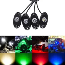 Best Offers ECAHAYAKU 8 pcs LED Rock Light Kits For Interior Exterior Under Car Off Road Truck ATV SUV Jeep 4x4 Boat 4wd Motorcycle Car 4WD Best Offers ECAHAYAKU 8 pcs LED Rock Light Kits For Interior Exterior Under Car Off Road Truck ATV SUV Jeep 4x4 Boat 4wd Motorcycle Car 4WD