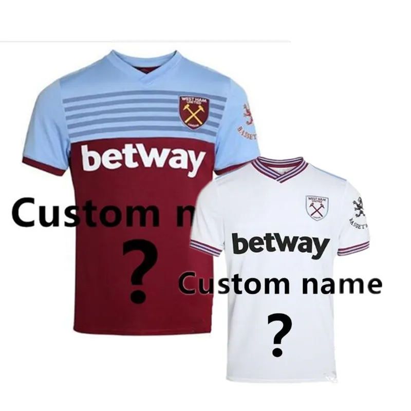 

Tops 19/20 West ham soccer jersey NOBLE CARROLL ANTONIO WILSHERE LANZINI YARMOLENKO DIOP RICE CHICHARITO2019 Adult football shir