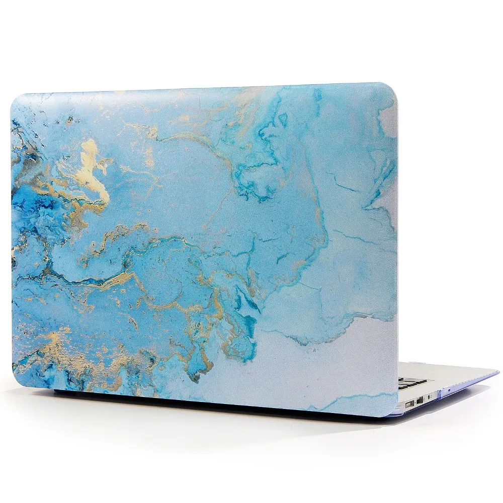 SYSTIMO Beautiful Flower Map Laptop Case for Apple Macbook Air Pro Retina 11 12 13 15 for New Mac book Air 13 with Touch Bar