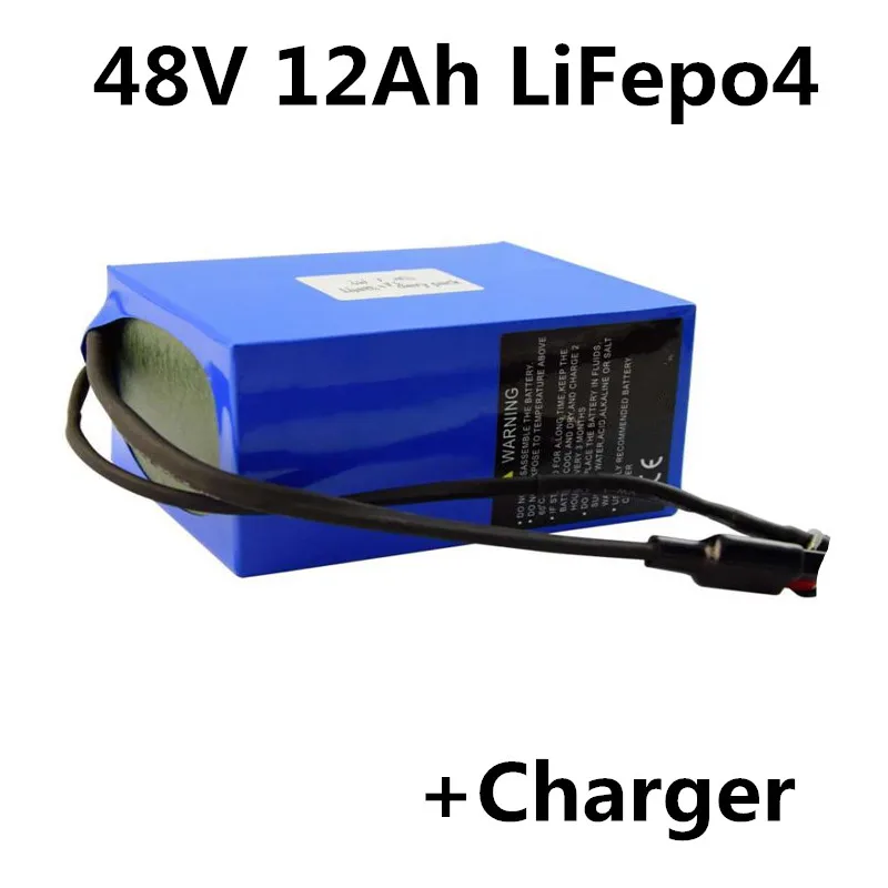 48 V 12Ah LiFepo4 аккумулятор для электрического мотоцикл электрический велосипед