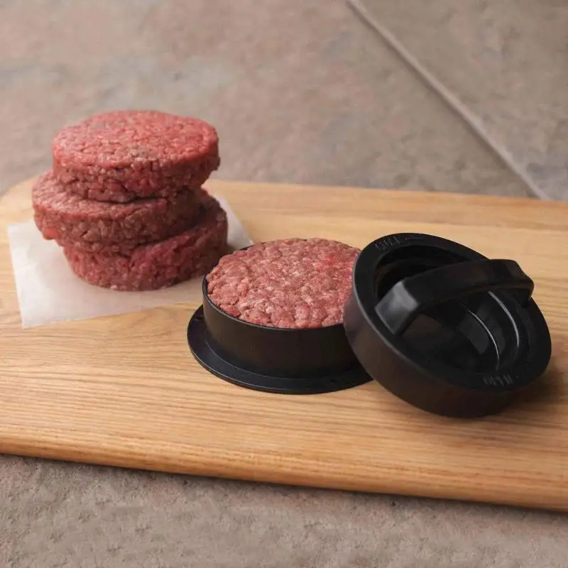

Non-stick Burger Mould DIY Hamburger Chef Meat Cutlets Maker Press Container Kitchen Tools Gadgets Accessories Drop Shipping