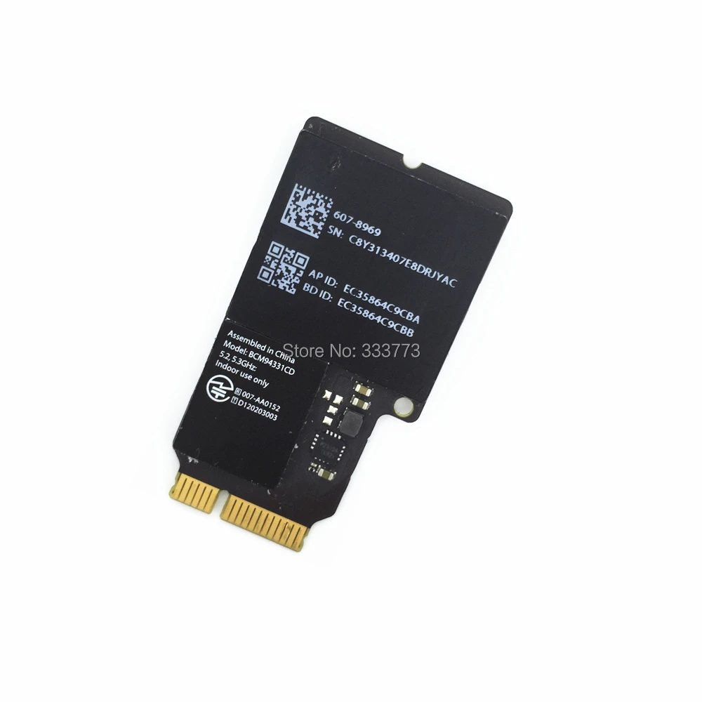 Для Broadcom BCM4331 BCM94331CD Для iMAC A1418 A1419 802.11a/b/g IEEE Wifi+ Bluetooth 4,0 карта