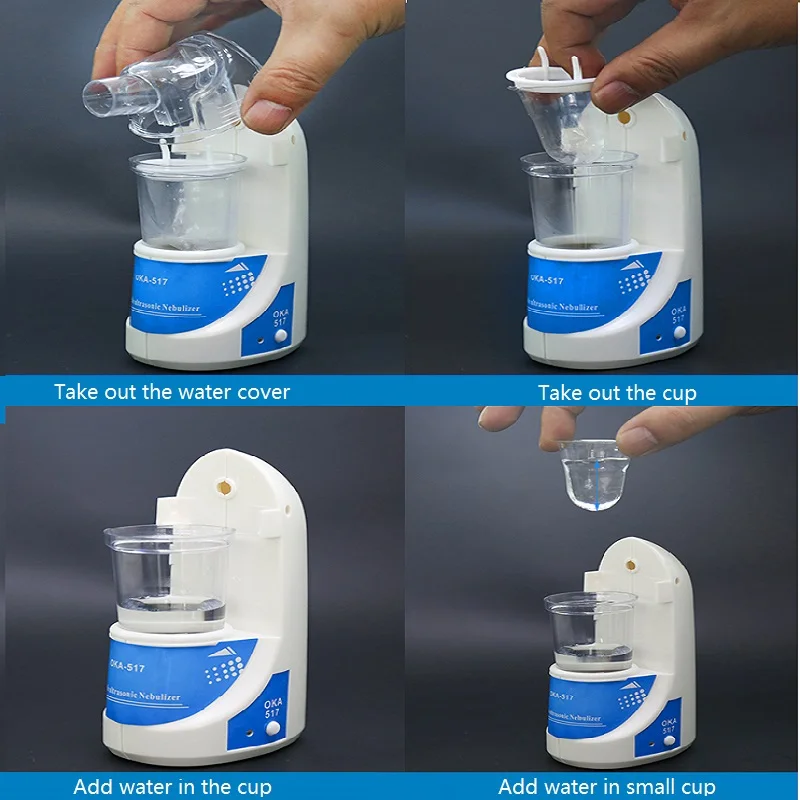 Portable Ultrasonic Inhaler Nebulizer Household Health Care Children Ultrasonic Personal Atomizer M