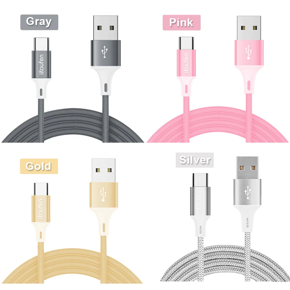 

Applicable to Android phone Samsung S9 S10 millet mi9USB C line fast charging Type-c link charger mobile phone line 1 meter
