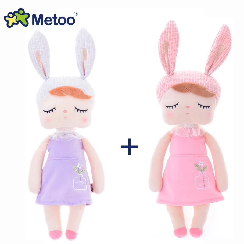 2 шт./лот кукла Metoo Мягкие игрушки Плюшевые животные мягкие детские для девочек и
