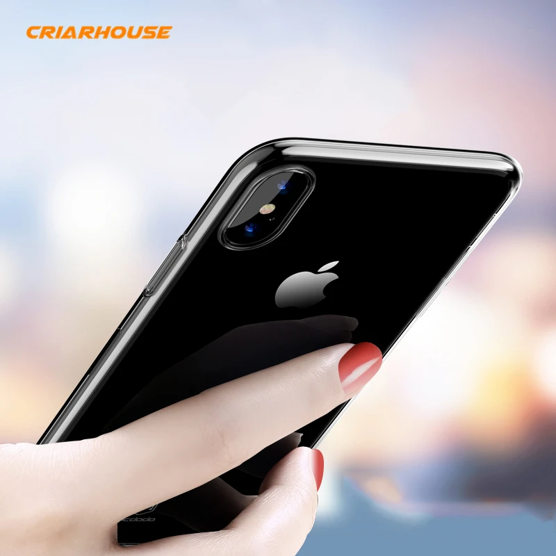 

Ultra Thin Clear Transparent Soft Silicone TPU Phone Protection Case Cover For Apple iPhone X SE 5 5s 6 6s 7 8 Plus Back Cases