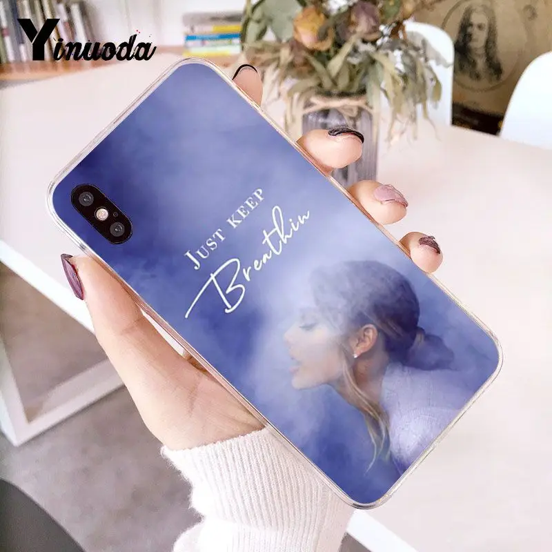 Yinuoda Ariana Grande God is a woman на заказ фото мягкий чехол для телефона для iPhone X XS MAX 6 6s 7 7plus 8 8Plus 5 5S SE XR 10