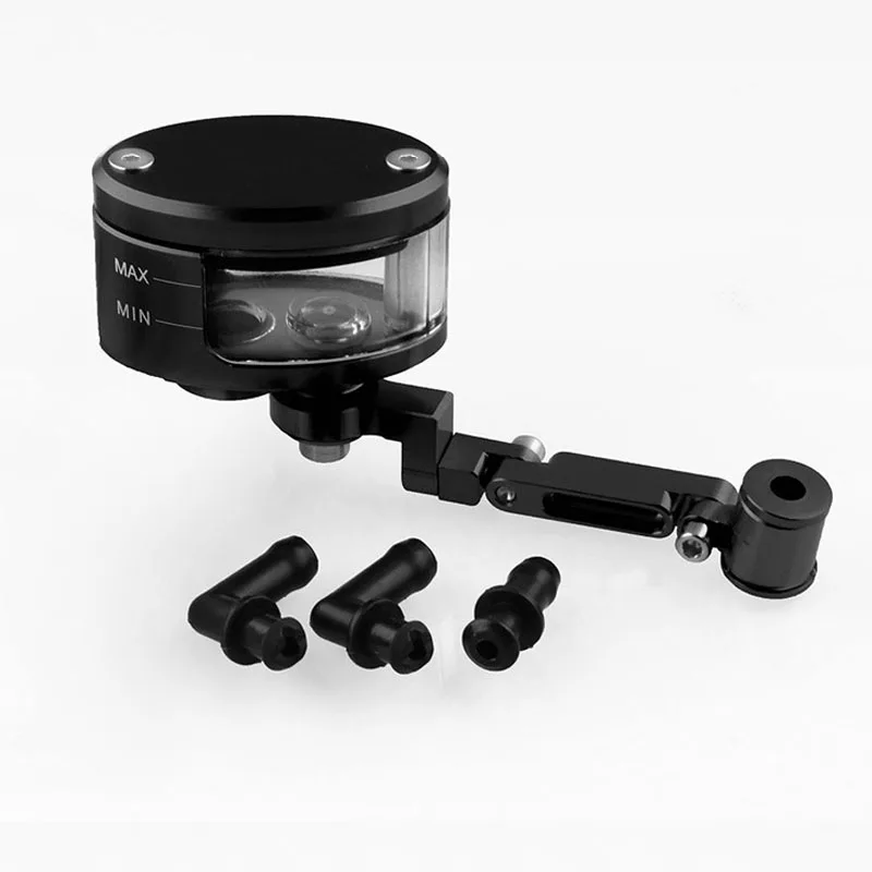 

Motorcycle Transparent Clear Front Brake Clutch Master Cylinder Fluid Reservoir Oil Tank Cap Universal