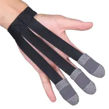 1 шт. унисекс 2 пальца Дизайн/3 пальца Дизайн стрельба из лука палец Стрельба Прихватки для мангала