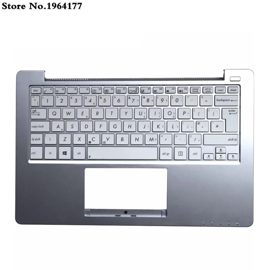 Новинка для ASUS X201 X202 X201E x202E с заменой клавиатуры UK раскладка ноутбука корпус