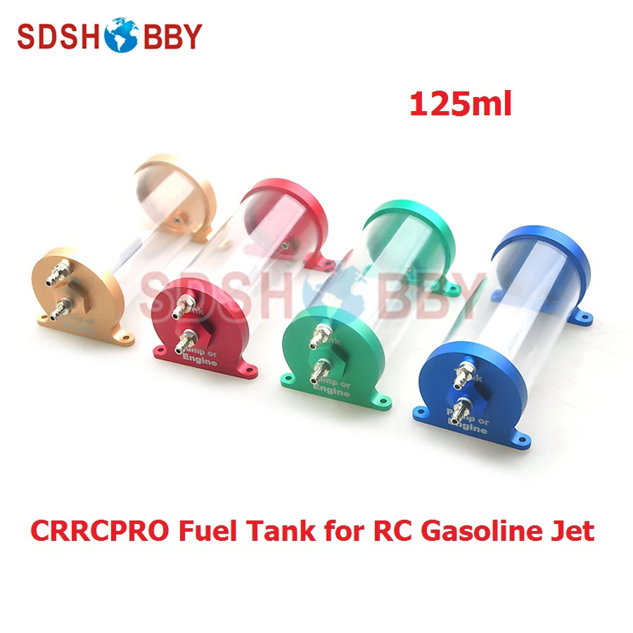

CRRCPRO CNC Made Transparent Anti-bubble 125ml Fuel Tank for RC Jet Aircraft