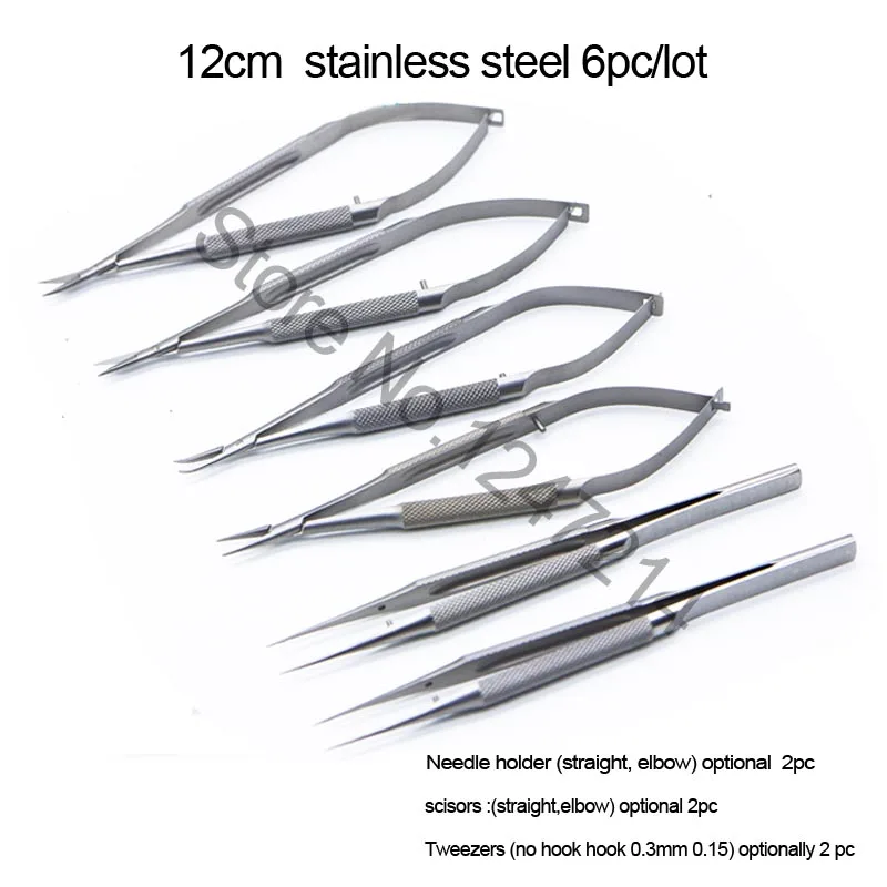 12cm  stainless steel 6pc