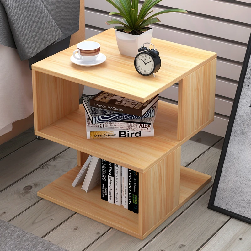 

square side table simple standLiving room sofa corner Bedside table Mini removable small coffee table modern coffee table