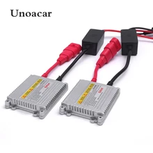 2 шт. 35 Вт Цифровой Тонкий скрытый балласт 55 Вт блоки электронный балласт зажигания для Hid комплект ксенон H7 H4 H1 H3 H11 HID ксенон балласт 12 В