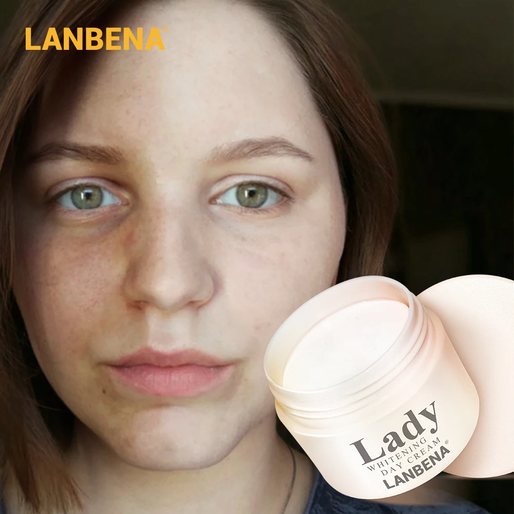 

LANBENA Lady Face Cream Hyaluronic Acid Whitening Anti Aging Nourishing Moisturize Hydrolyzed Pearl Day Cream Serum Skin Care