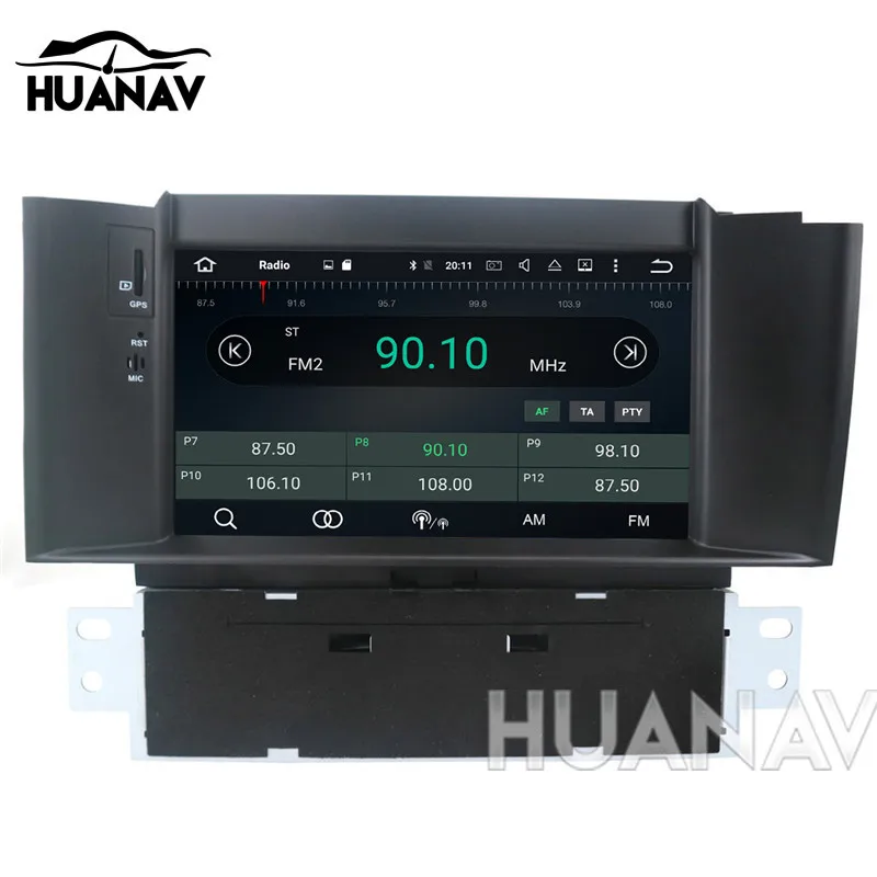 Автомобильный DVD плеер HUANVA с GPS навигацией для Citroen C4 C4L DS4 2011 2012 2013 2014 2015