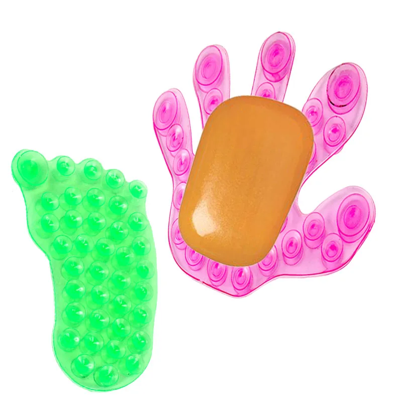 1Pcs Palm Feet Sucker Suction Cup Reversible Anti slip Bathroom Accessories in Bathroom
