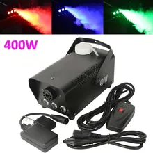LED Smoke Machine Colorful Stage Fog Machine KTV Bar Wedding Stage Performance Full Color Remote Control 400W LED Smoke Machine Colorful Stage Fog Machine KTV Bar Wedding Stage Performance Full Color Remote Control 400W