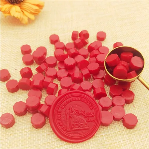 100pcs Pearl White Wseal stamp wax Vintage Wax Seal Stamp Tablet Pill Beads for Envelope Wedding Wax Seal Ancient Sealing Wax 