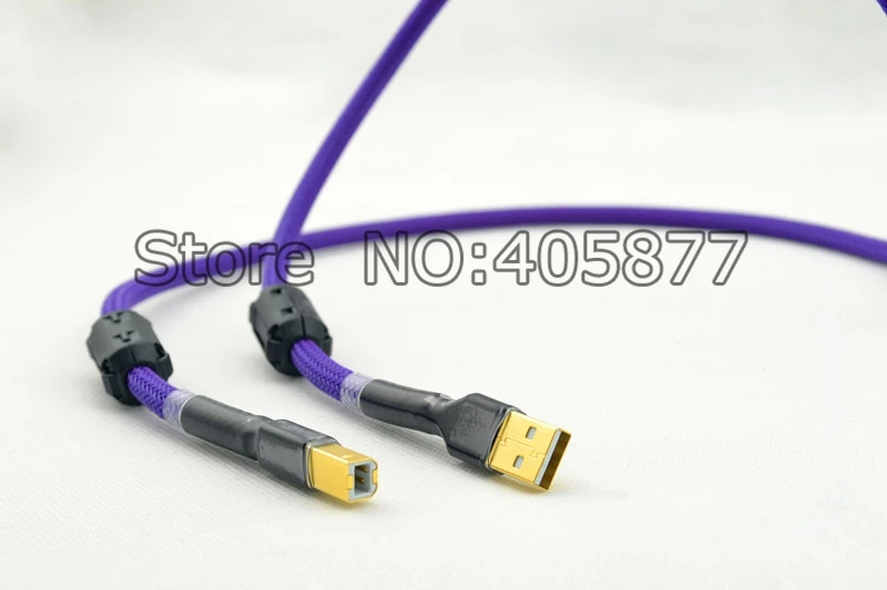 Аудио USB-A к USB-B DAC Hi-Fi аудио кабель пользовательской длины USB аудио кабель HIFI