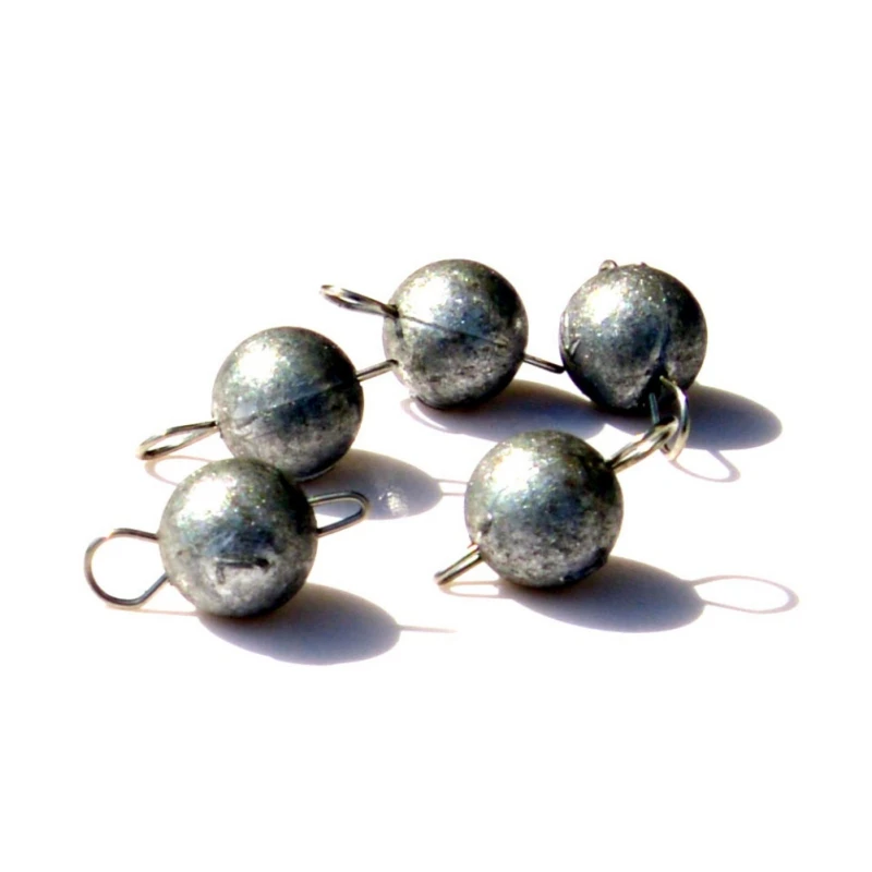 

5g 7g 10g Lead Sinker Fishing Accesories Tools Soft Lure Baits Texas Group With Crank Hook New 5/6/8 pcs/Pack New