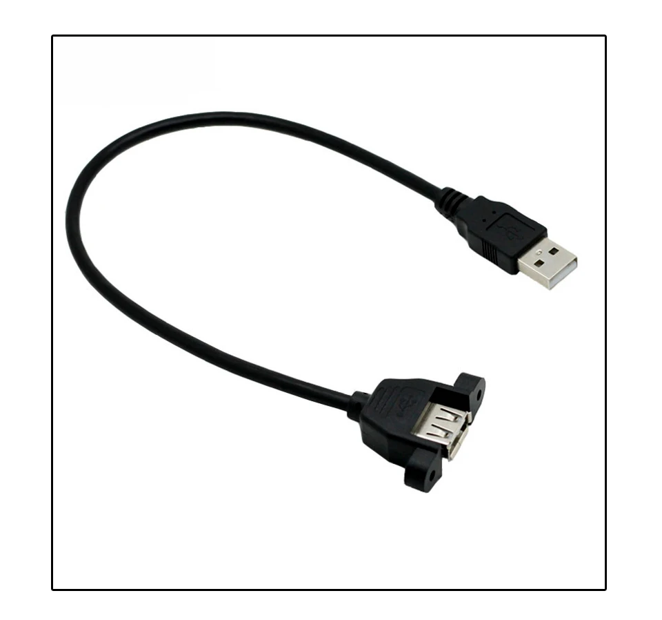 USB 2.0 Extension Cord With Ear usb extension Cable Male to Female Wire Extend Can Be Fixed For PC Laptop USB cable Extender (12)