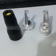 Дешевая цена Прямая Q переключаемый лазерный наконечник 1064nm+ 532nm+ черная насадка лазерная головка