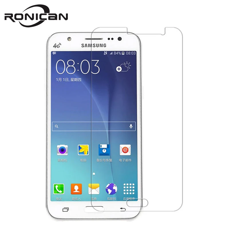 Защитная пленка из закаленного стекла для Samsung Galaxy J5 J500 с нанопокрытием на Duos Lte