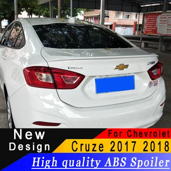 

For new type Chevrolet Cruze 2017 2018 spoiler High quality ABS material primer or any DIY color car rear spoiler for Cruze