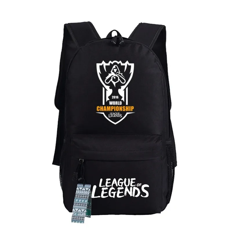 WE Term DOTA League of legends LOL OMG WE S6SKT1 Backpack Book Students Shoulder Bag Cosplay Gift 4