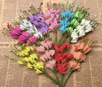 

100pcs 21cm Diy Pretty Pip Berry Stem Flower For Foral Arrangemanet Bracelet Wreath Wedding Artificial Flower