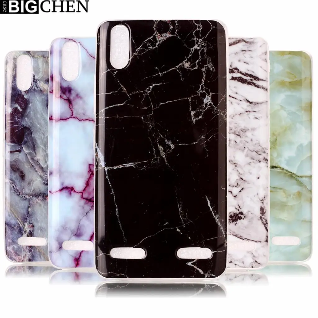 Soft TPU Phone Cases For Lenovo A6000 A6010 Case Silicone Marble Granite Stone Funda Plus K3 K30-T Cover |