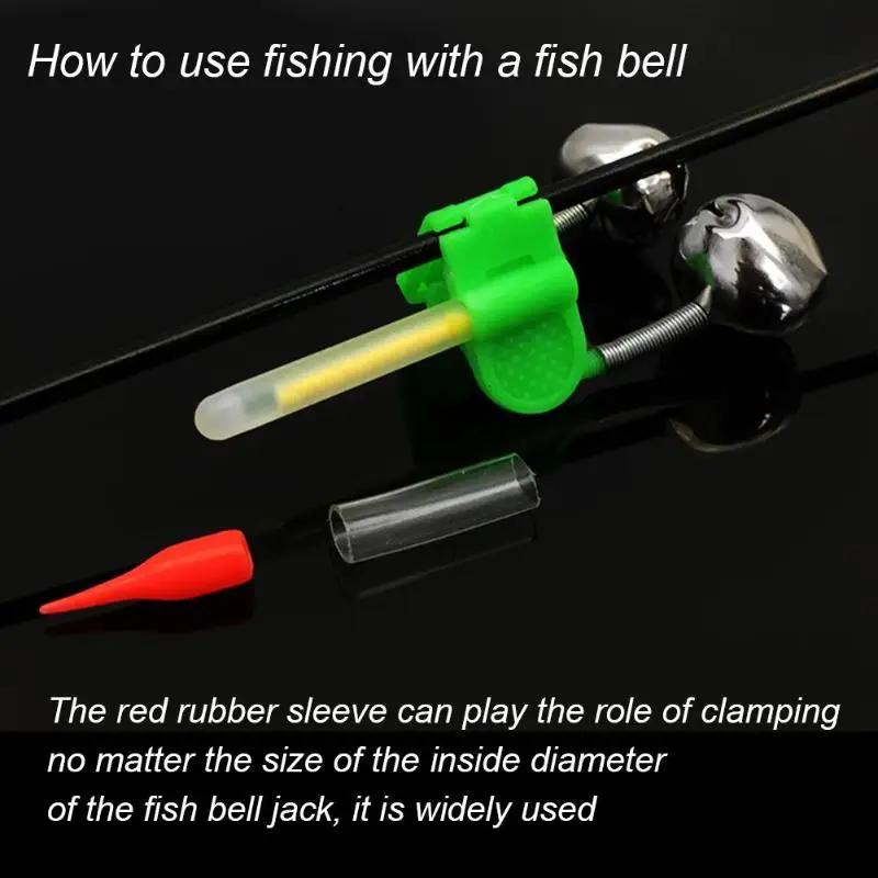 50pcs Portable Luminous Fishing Fluorescent Lightstick Night Light Floating Luminous Clip On Dark Glow Sticks Fish Tackle Pesca