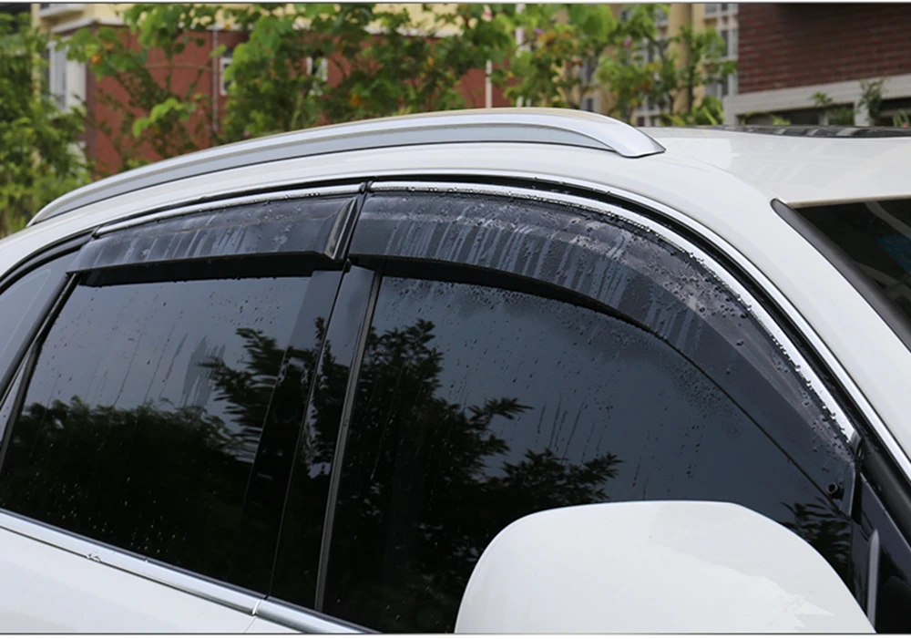 SHCHCG ABS Plastic Vent Sun Rain Guard Shield Delflector SHCHCG ABS Plastic Vent Sun Rain Guard Shield Delflector