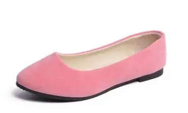 Женские туфли на плоской подошве с острым носком; яркие цвета; женские лоферы; летние модные милые повседневные туфли на плоской подошве; женская обувь; zapatos mujer; большие размеры - Цвет: Розовый