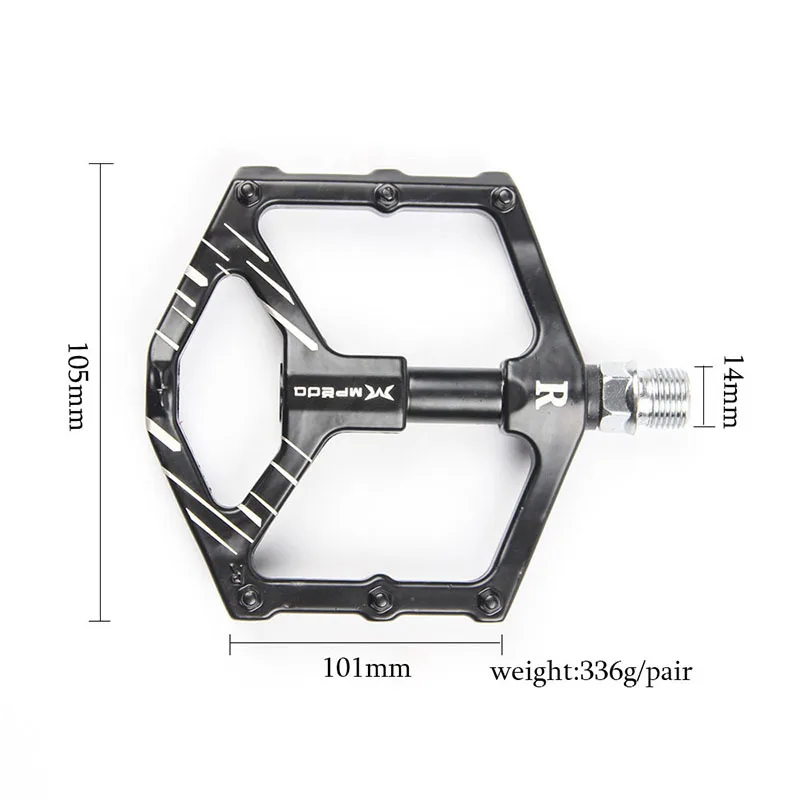 BMX MTB педали горная дорога велосипедные шипы для педалей плоские колышки алюминиевый сплав герметичный подшипник Сверхлегкий цикл велосипедные аксессуары