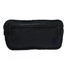 Унисекс поясная сумка-бум поясная сумка нейлоновая сумка для спорта на открытом воздухе черный