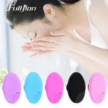 Fulljion Силиконовое очищающее средство, подушечки для умывания, отшелушивающие кисти для лица, для удаления черных точек, мягкое глубокое очищение, щетка для умывания, инструменты для ухода за кожей