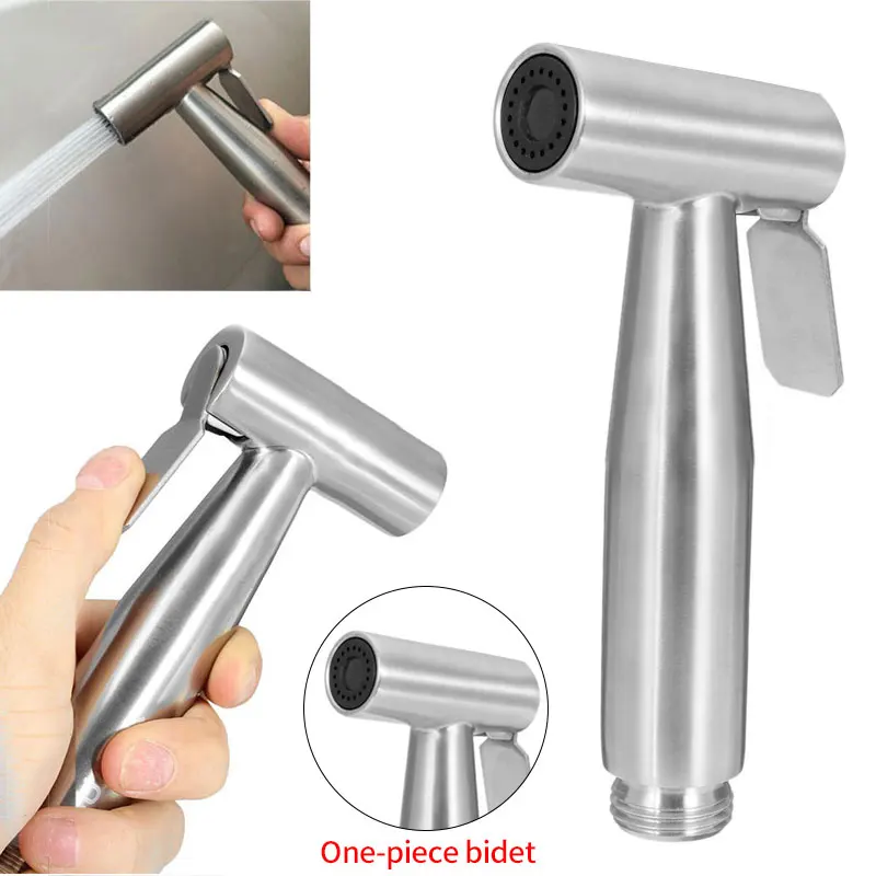 

Handheld Toilet Bidet Sprayer Stainless Steel Bidet High Pressure Hand Bidet faucet for Bathroom hand sprayer shower head
