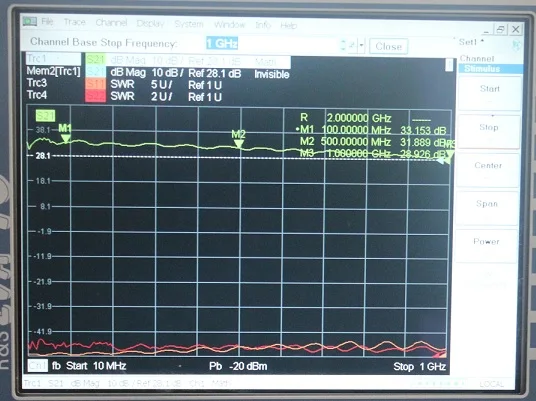 Lusya 1 мГц-2000 мГц RF широкополосный усилитель низкая Шум усилитель 64dB усиления NF: 1,8 модуль lnа кв УКВ Любительское FM-радио G2-003