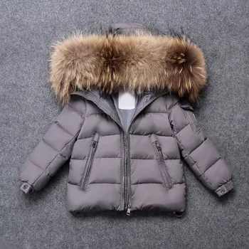 

Children's Down Jacket Baby Clothing Baby Boys Jacket 2018 Winter Jacket Warm Hooded Long Sleeve Jacket for A Boy 2 3 4 5 6 7 8Y